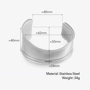 Open Cuff Bangle
